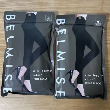 BELMISE 슬림 레깅스 M TRUE BLACK