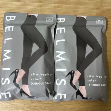 BELMISE 슬림 레깅스 M 앤티크 그레이