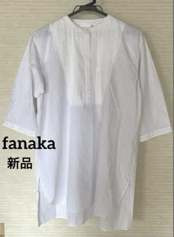 [ 새상품 ] fanaka 파나카 셔츠 스트라이프 셔츠 인도산
