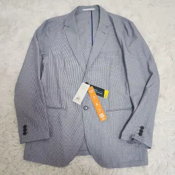 택 포함 새상품 다케오 키쿠치 시어서커 테일러드 자켓 XL