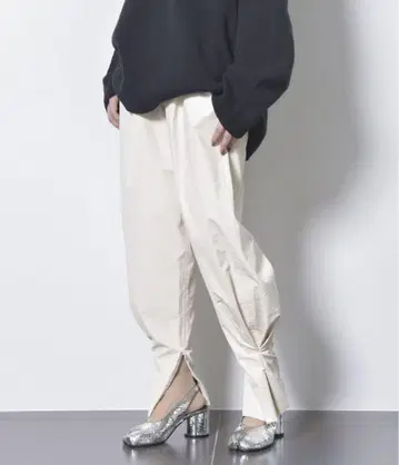 city shop 인조 가죽 팬츠