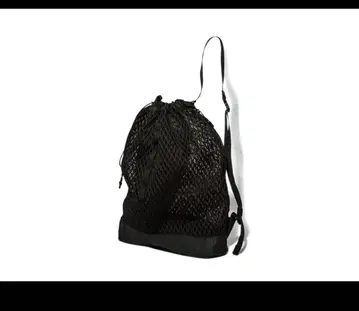 Double Face Mesh Shoulder Bag One Black