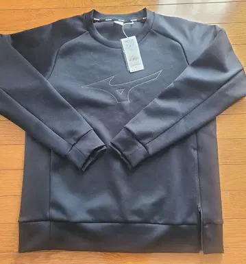 [ 새상품 ] 미즈노 스트레치 스웨트 크루 블랙 Mizuno 2XL