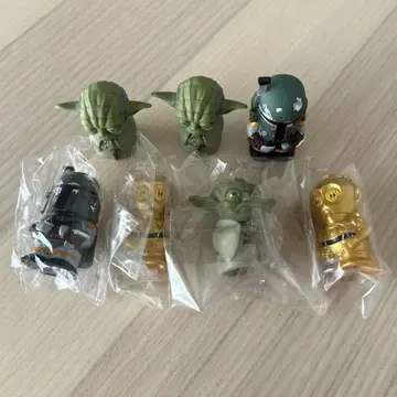 스타 워즈 C-3PO 2체 보바 페트 1체 소프트 피규어 마스코트
