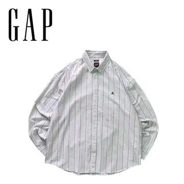 [ 새상품급 ] GAP 갭 00s 옥스퍼드 멀티 스트라이프 BD 셔츠