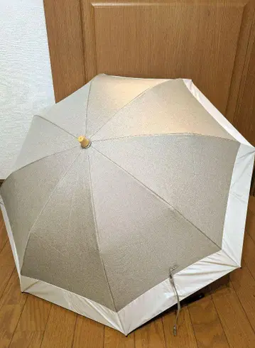 솔쉐이드 접이식 양산 멜란지 그레이지/아이보리