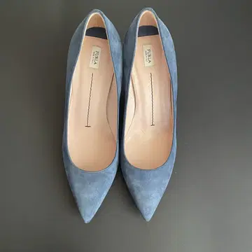 FURLA 새상품급 스웨이드 펌프스 24.5 이탈리아제
