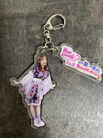 FRUITS ZIPPER 나카가와 루나 유카타 아크릴 키링