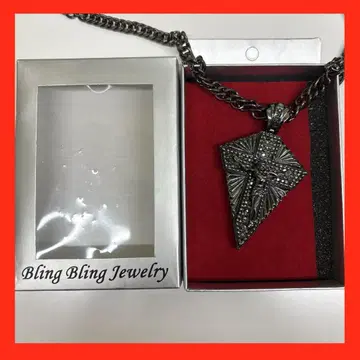 [ 희소 ] BlingBlingJewelry 남성용 목걸이 블랙