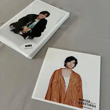 NEWS 카토 시게아키 단체 공식 사진 39장 묶음 판매 세트 3명