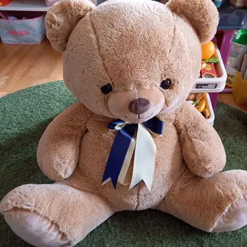 빅 베이지 곰 봉제 인형