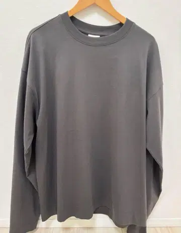 [ DRIES VAN NOTEN ] 그레이 긴팔 티셔츠
