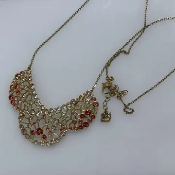 스와로브스키 목걸이 골드