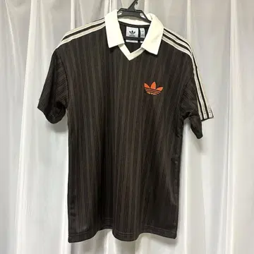 adidas 스트라이프 피케 셔츠