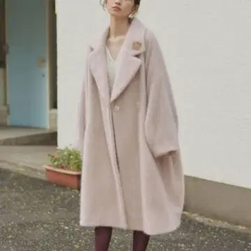 SNIDEL 샤기 코쿤 코트