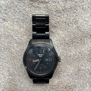 SEIKO SBSA165 자동 시계 블랙