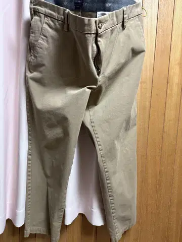 DOCKERS 다커스 치노 팬츠 베이지 슬림핏 빅 사이즈