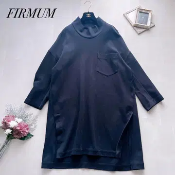 FIRMUM  튜닉 원피스 루즈핏 오버 사이즈