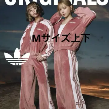 adidas Originals 핑크 셋업 M 사이즈 미사용 새상품