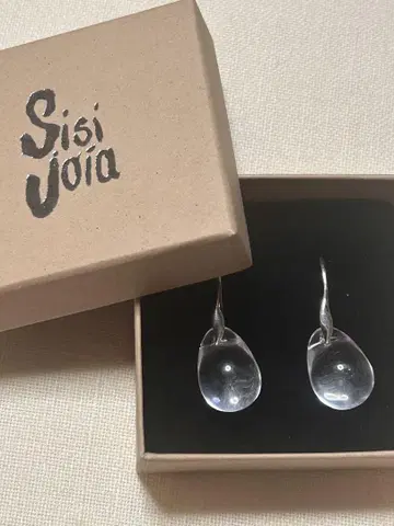 Sisi Joia 크리스탈 드롭 귀걸이