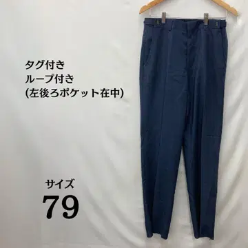택 포함 새상품 MEN'S 네이비 슬랙스 사이즈 79