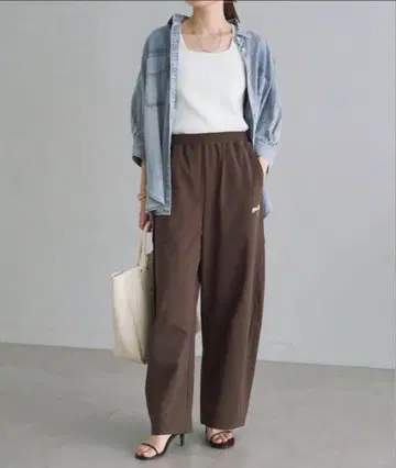 퓨어세신 접촉 냉감 커브 실루엣 티셔츠 팬츠 스웨트 팬츠