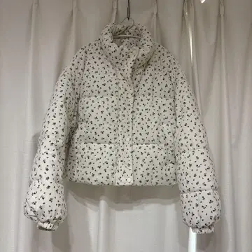 flower 야기산 셀렉 미니 꽃무늬 다운 자켓