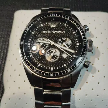 EMPORIO ARMANI 크로노그래프 손목시계