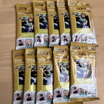 10팩 지박소년 하나코 군 하나코 군 다이소 클리어 포토 카드