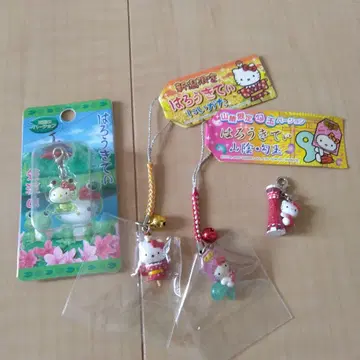 지역 한정 키티 헬로키티 족두리 스트랩