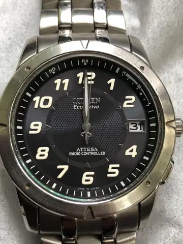 CITIZEN ATTESA 에코 드라이브 전파 시계