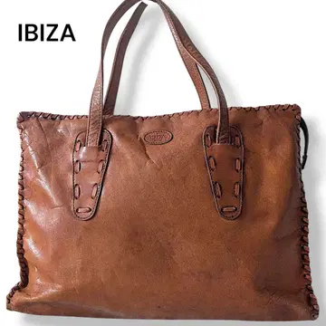 IBIZA 이비자 핸드백 가죽 브라운 비즈니스 캐주얼