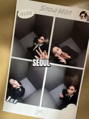 Snow Man 1st POP UP SEOUL 한국 라울