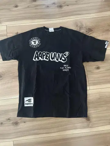 Aape T셔츠 L 사이즈 블랙