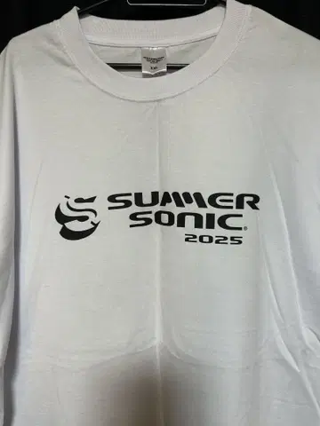 서머소닉 2025 CREW T셔츠 XXL