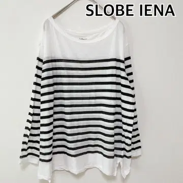 SLOBE IENA 슬로브 이에나 긴팔 티셔츠 보더 롱 T