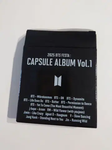BTS 2025 FESTA CAPSULE ALBUM Vol.1 지민