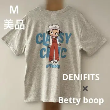 DENIFITS Bettyboop t셔츠 그레이 M