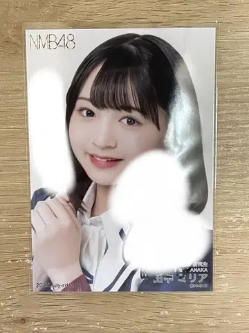 NMB48 다나카 미리아 친필 브로마이드