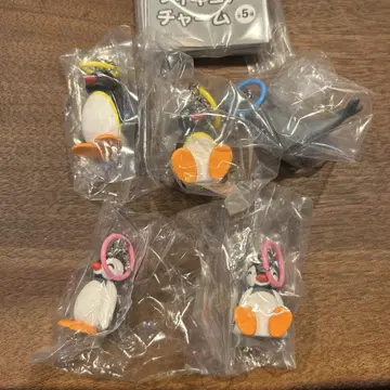 핑구 pingu 피규어 참 전 5종 가챠 컴플리트 메지루시