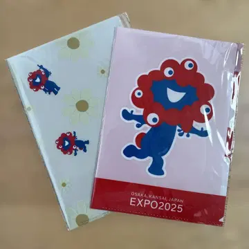 EXPO2025 캐릭터 클리어 파일 2장 세트