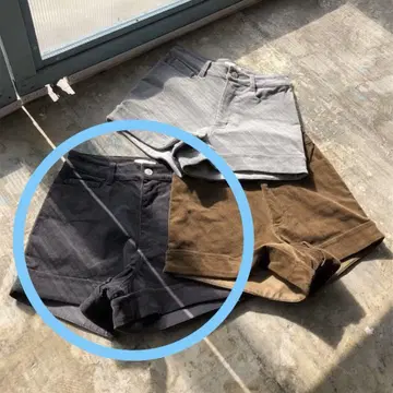 JUEMI 코듀로이 숏팬츠