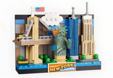 LEGO CREATOR 뉴욕 엽서 new york