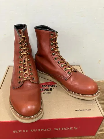 REDWING 레드윙 2940 레이스업 부츠 오로라 레드 8D