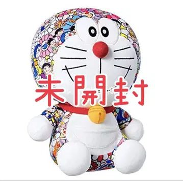 미개봉 새상품 도라에몽 유니클로 봉제 인형 무라카미 다카시