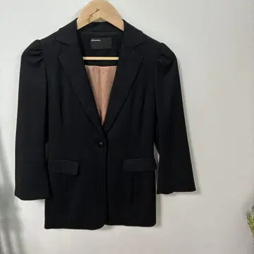 마우지 블랙 테일러드 자켓