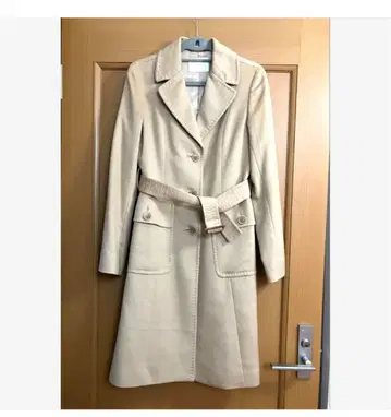 카라 캐시미어 100% 코트