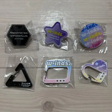 w-inds. Rewind to winderlust 가챠 6개 세트