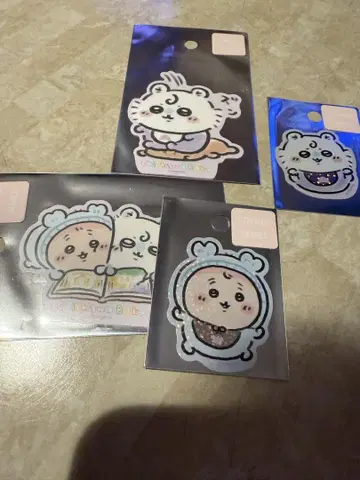 치이카와 Chiikawa Baby 씰 스티커 4장 세트