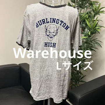 BURLINGTON HIGH 반팔T셔츠 그레이